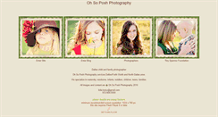 Desktop Screenshot of ohsoposhphotography.com